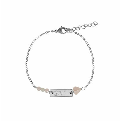 Armband „Immer & für immer“ – Silber