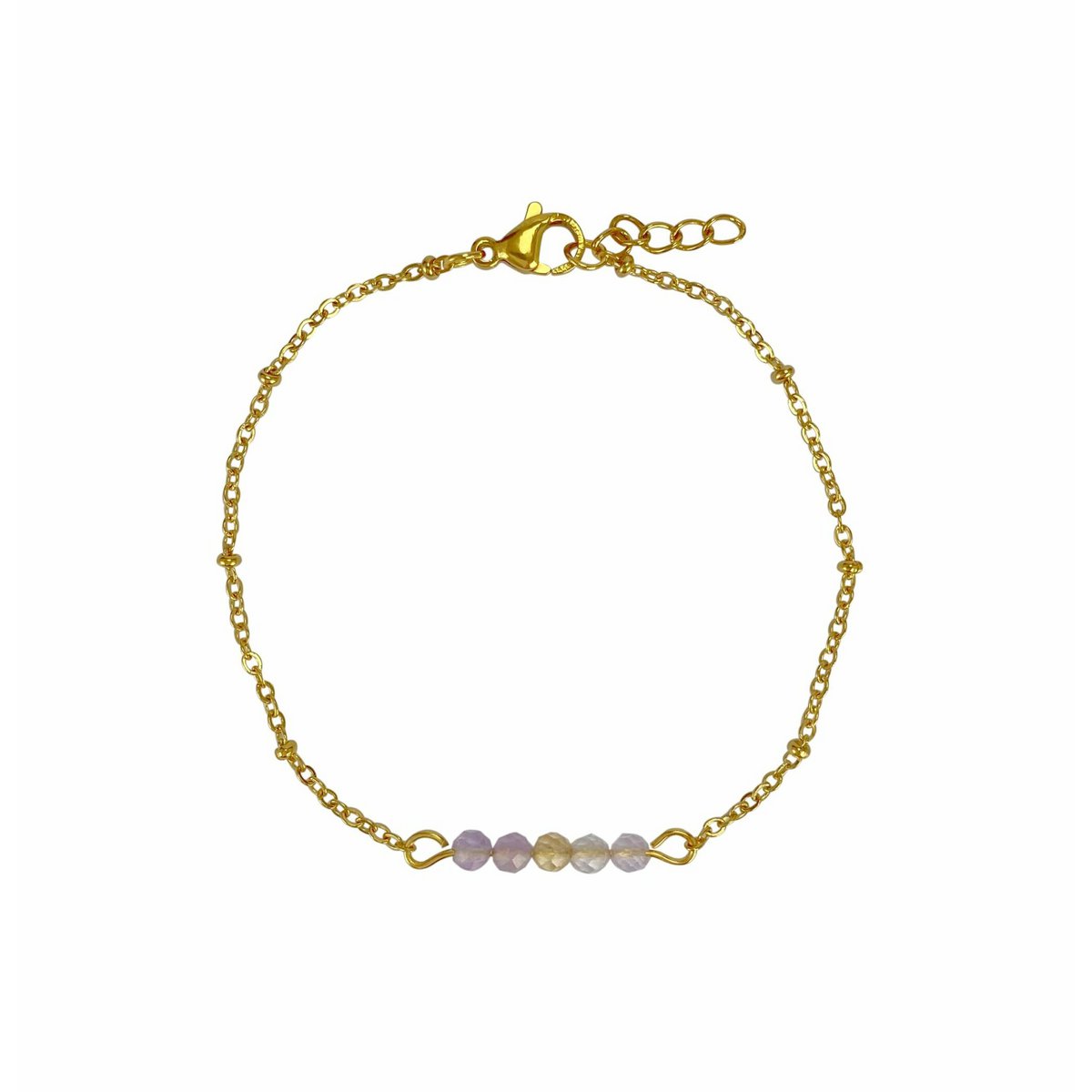Armband Ametrin - Gold