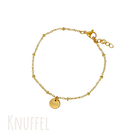 Kuscheliges Charmearmband - Gold