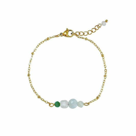 Positives und liebevolles Armband – Gold