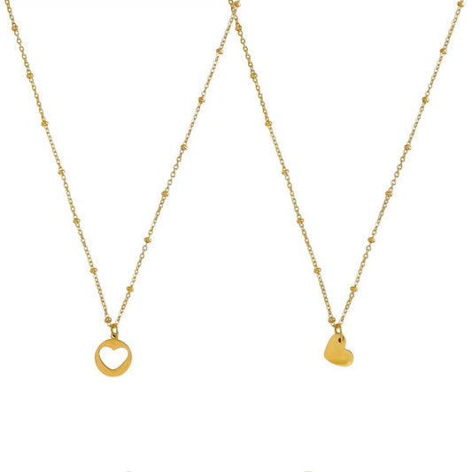 Freundschaftskette + Kette – Gold